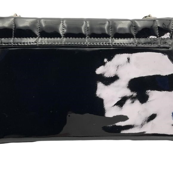 CHANEL Bags Black Patent Chanel Keyboard Purse Poshmark